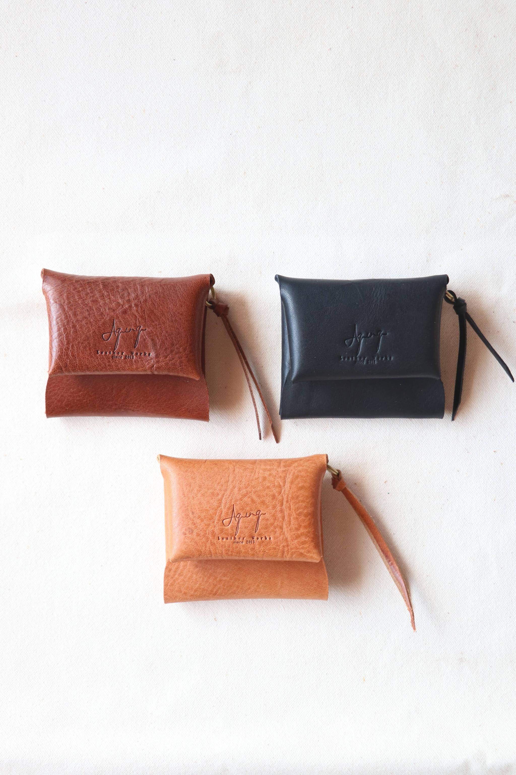 『wraps』　ふわっと包み込むようなコインケース